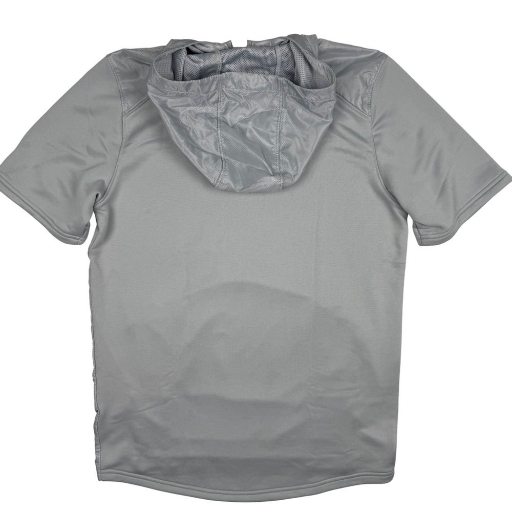 Under Armour Men's Command Short Sleeve Hoodie S Gray Lightweight  1/4 Zip NWT‎ - Picture 8 of 8